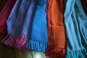 Handmade Shawls stoles and scarves with natural dyes for Women by Himalayan Weavers