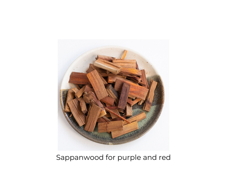 Himalayan Weavers Use Only Natural Dyes 4 Sappanwood 2