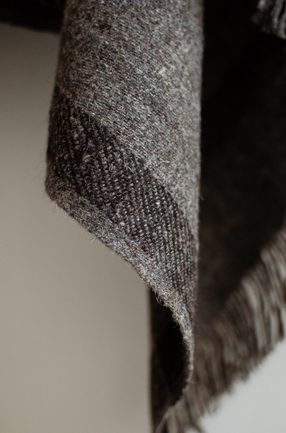 Himalayan Wool 4 Woollen throw made by wool from the Himalayas