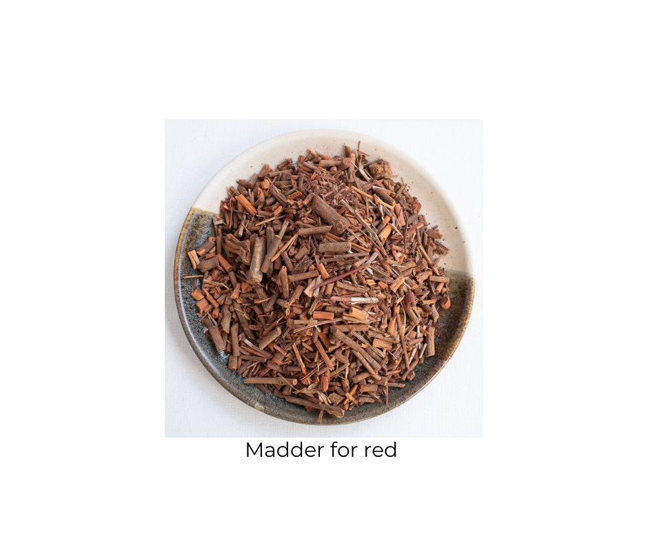 Himalayan Weavers Use Only Natural Dyes 2 madder