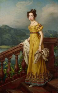 Princess Amalie Augusta von Bayern of Saxony Bavaria with a pashmina shawl