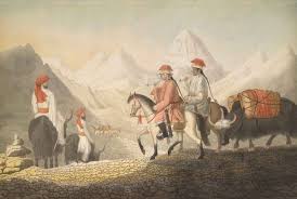 William Moorcroft on his journey to Tibet in search for pashmina