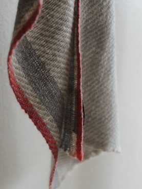 Newly Woven handmade woolen shawl stole scarf coloured with naturaldyes